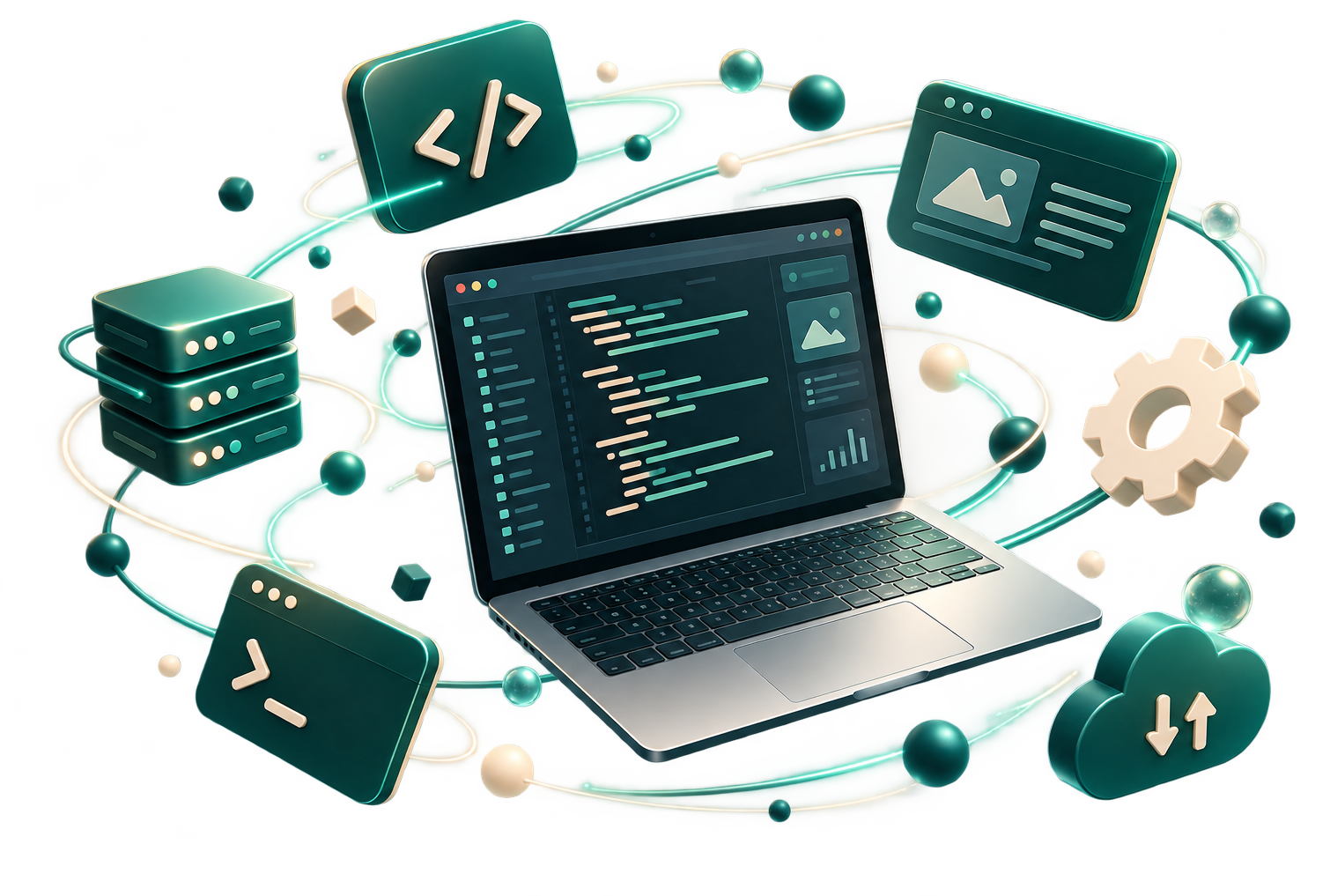Illustration de l'ingénierie logicielle